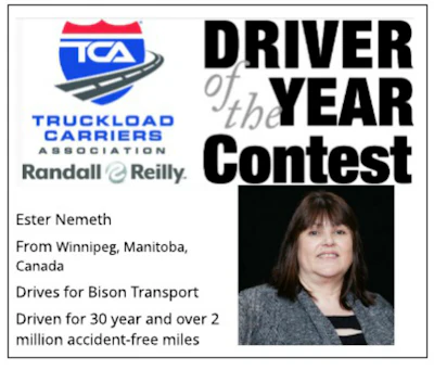 Truckload Carriers Association: Driver of the Year Contest