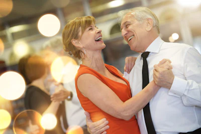 Dancing -- yes, dancing -- is good for you. Think of it as walking or jogging to music. It may be country line dancing or a Zumba class, moving to the music provides plenty of physical benefits. And, learning new moves keeps your mind active.