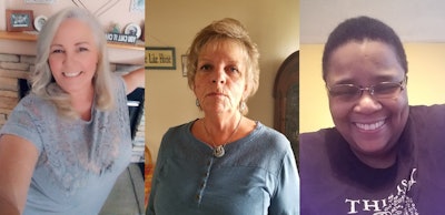 Left to right: Ramona Hogue, Michelle Scolari and Audrey White. (Images Courtesy of RWIT)