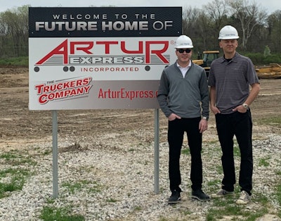 Artur Express owners Artur Wagrodzki and Tom Tokarczyk