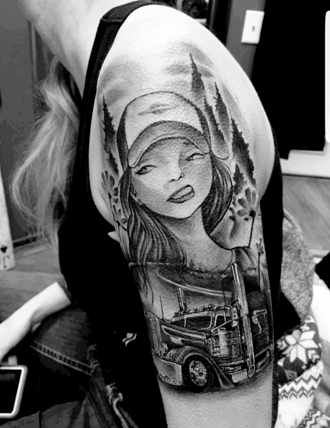 Twisted Truckers  Now thats a badass tattoo  Facebook