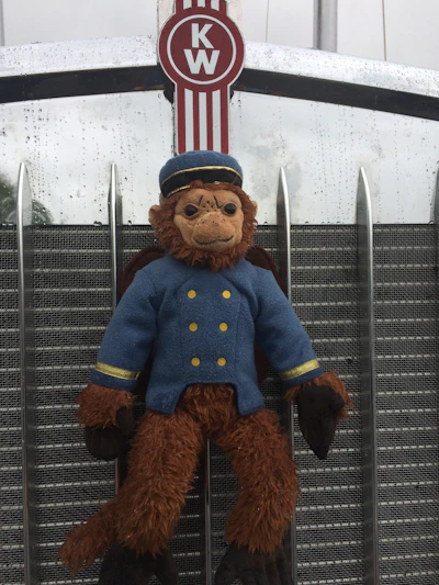 Flying monkey on the front of 'Dorothy'