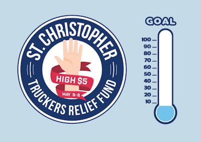 The St. Christopher Truckers Relief Fund is hosting a fundraising drive to recruit more monthly recurring donors.