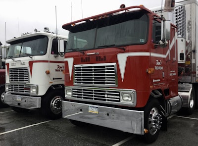 old cabover trucks for sale near pennsylvania