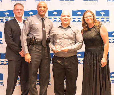 FedEx Ground driver John Guzzardo was the runner up in the Step Van class. (Image Courtesy of South Carolina Trucking Association/David M. Wes)