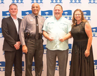 Superior Carriers driver Bill Driskill won first place in the Tanker class. (Image Courtesy of South Carolina Trucking Association/David M. Wes)