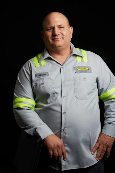 Adam Pageau: J.B. Hunt driver and Everyday Impact Hero (Cintas Corporation photo)