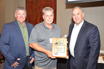 XPO Logistics driver Gregg Luther was named Alabama's Rookie of the Year. (Image Courtesy of Alabama Trucking Association/Facebook)