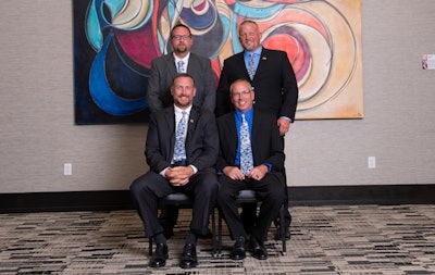 Drivers with Casey’s General Stores earned the fleet the Team Award. (Image Courtesy of Iowa Motor Truck Association)