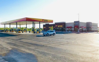 New Love’s in Rochelle, Illinois