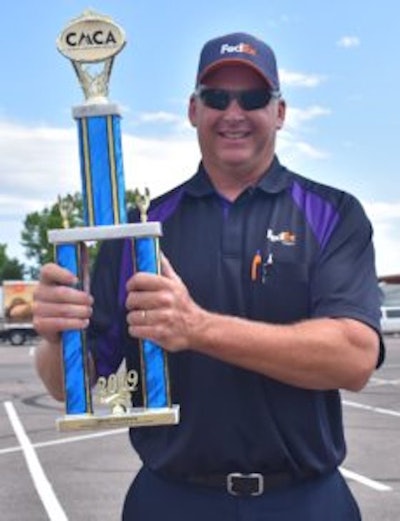 FedEx Freight driver Brook Figgins was named Colorado’s grand champion. (Image Courtesy of Colorado Motor Carriers Association)