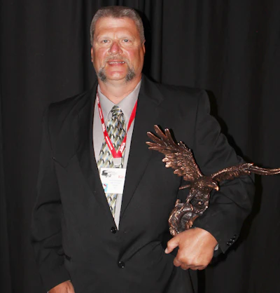 YRC Freight driver Kevin Mailand is Kansas’ grand champion. (Image Courtesy of Kansas Motor Carriers Association)
