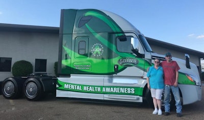 Fulsom drives team with her husband, Rickey. (Image Courtesy of Lucy Fulsom)