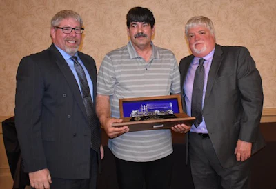 Martin Brower driver Gary Wrobel is Michigan’s grand champion. (Image Courtesy of Michigan Trucking Association)