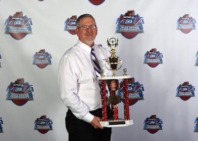 FedEx Freight driver Michael Chatterton won first place in Missouri's twins class. (Image Courtesy of Missouri Trucking Association)
