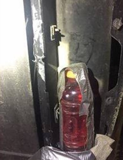 Improvised taillight