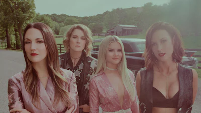 The Highwomen, left to right: Natalie Hemby, Brandi Carlile, Maren Morris and Amanda Shires. (Photo: Alysse Gafkjen/Courtesy of the artist)