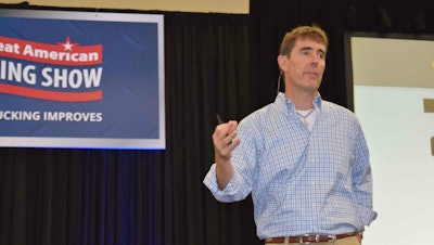 Todd Amen, president and CEO of owner-operator financial services firm ATBS at GATS last year