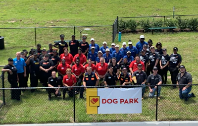 New Love’s in Lake Wales, Florida has a dog park