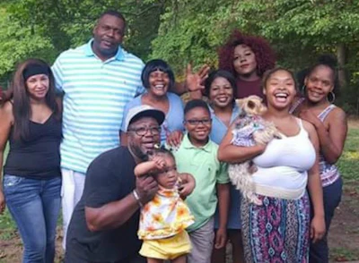 Rodney Hagan and his family