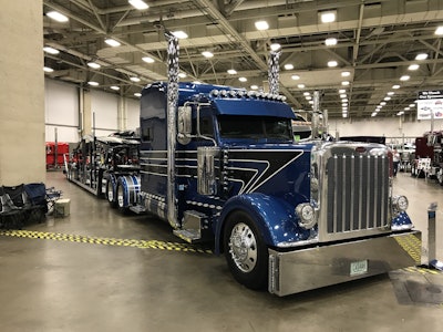 Eric Turner Sr. and his 2015 Peterbilt 389 and 2018 Wally Mo 8-car hauler, “Showtime,” won Best of Show in the Working Combo category, as well as Trucker’s Choice, as voted on by GATS attendees.