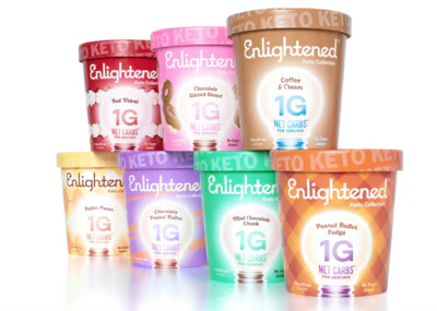 Enlightened’s keto ice cream