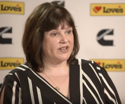 Ester Nemeth was named 2018’s Company Driver of the Year (TCA photo)