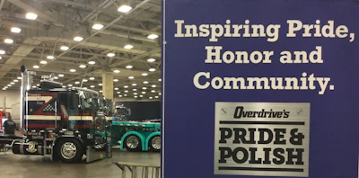 GATS is all about the custom show trucks entered in Overdrive's Pride & Polish awards