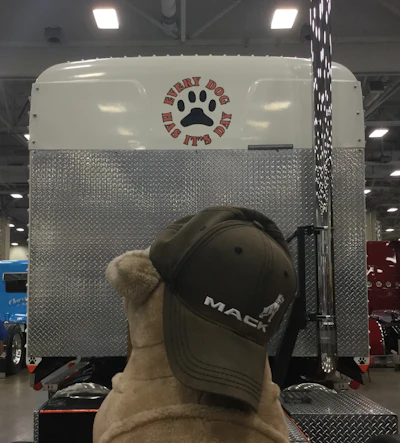 The sidekick of Bret Chastaine's Mack entry in Overdrive's Pride and Polish