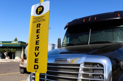 The Jubitz Travel Center and Truck Stop in Portland, Oregon this week added reserved truck parking.