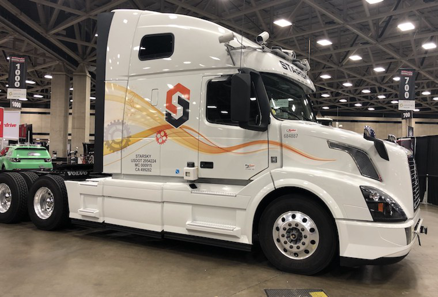 Autonomous truck among rigs at GATS New Truck Pavilion Truckers News