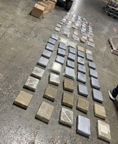 Cocaine seized by Indianapolis police Sept. 8