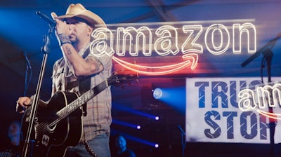 Jason Aldean performed his new single “Way Back” from his new album, which arrives Nov. 22. He also performed several of his biggest hits including “My Kinda Party,” “You Make It Easy” and “She’s Country.” (Greyland for Amazon Music)