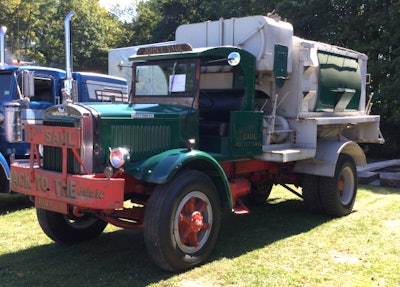 Jeff Wojtowicz’s 1938 Mack FH mixer truck