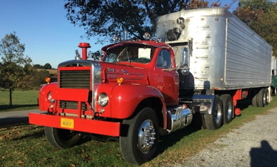 1965 Mack B61 owned by John Belcher of Berkeley Springs, West Virginia