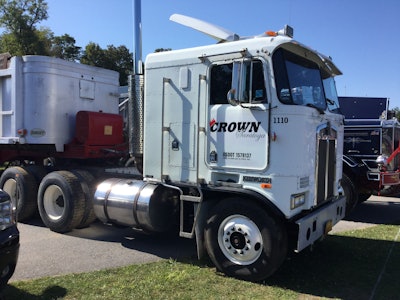 1985 Kenworth K100 owned by Crown Hay and Feed of Amsterdam, New York
