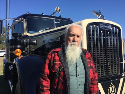 Ray Slagle’s with his 1959 Autocar DC102