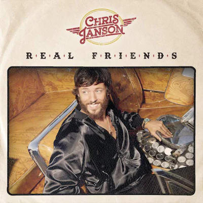 Cover art for Chris Janson’s “Real Friends.” (Image Courtesy of Amazon)