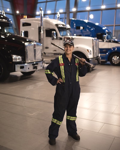 Jennifer Lesnik (Image Courtesy of Kenworth)
