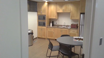There are two kitchens in the facility. (Image Courtesy of Mike Woolsey/KLLM Transport Services)
