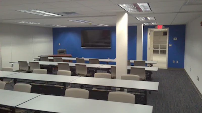 The facility features four classrooms. (Image Courtesy of Mike Woolsey/KLLM Transport Services)