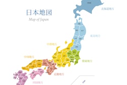 map of japan