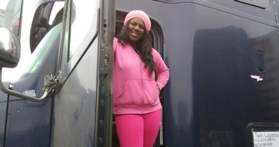 Delphine Foster runs her own Texas-based trucking business, and she helped her daughter launch her own business as well. (Image Courtesy of Delphine Foster)