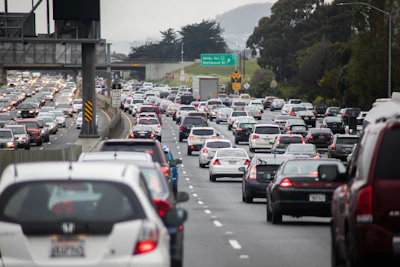 A recent survey by Verizon Connect found 83% of respondents believe they pose less risk on the road than commercial drivers. (Shutterstock.com)