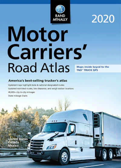 Rand Mcnally may not have invented maps, but they have created one of the most invaluable trucker tools ever, it's annual Motor Carriers' Road Atlas. Aside from detailed maps created for professional drivers, it is packed with reference materials every trucker needs. $39.95 online.