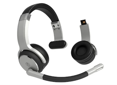 The ClearDryve 180 – which converts from premium stereo headphones with active noise cancellation to a noise-canceling mono headset – also features a pliable boom microphone and sound equalizer presets for optimal listening. Buy online for $179.99