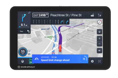 TND Tablet 85 has new generation of Rand McNally navigation software