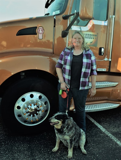 Debbie Desiderato and Bubba