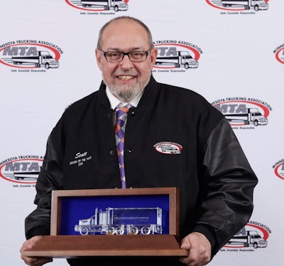 Scott Post, Minnesota Trucking Association’s 2019 Driver of the Year