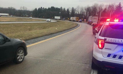 Police in Pennsylvania targeted truckers on Route 222 recently. ( Northern Berks Regional police photo)